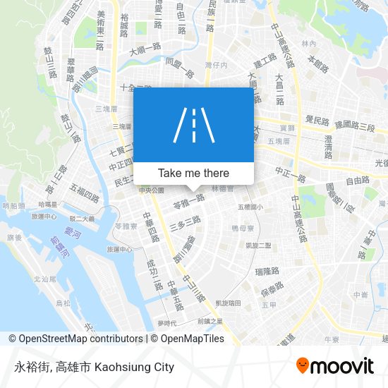 永裕街 map