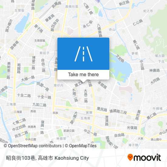 昭良街103巷地圖