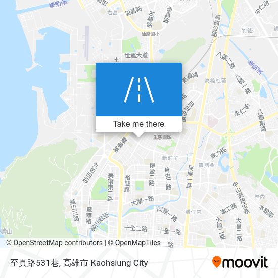 至真路531巷地圖