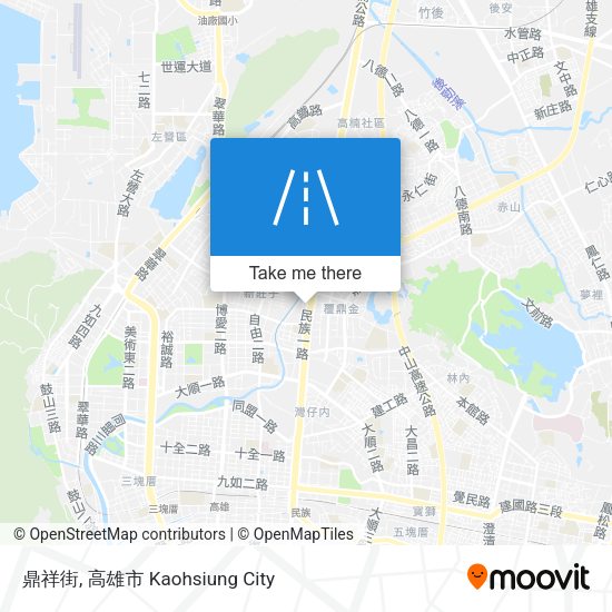 鼎祥街地圖