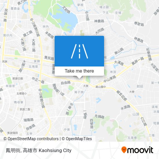 鳳明街地圖