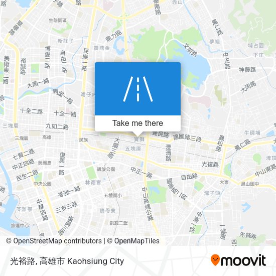 光裕路 map