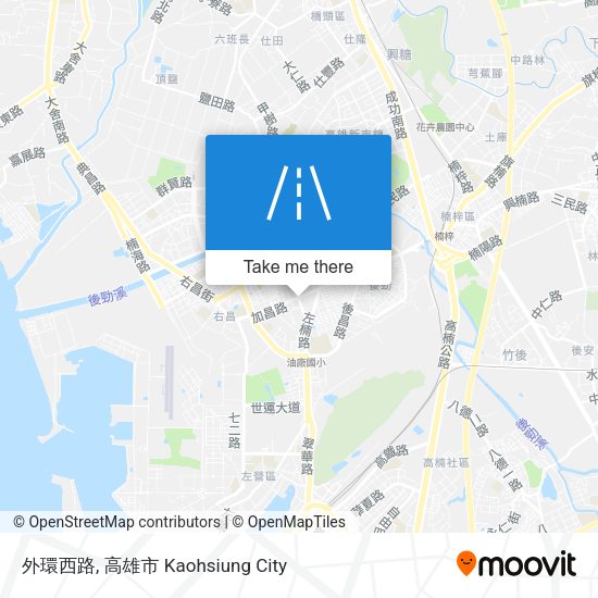 外環西路地圖