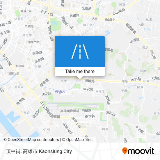 頂中街 map