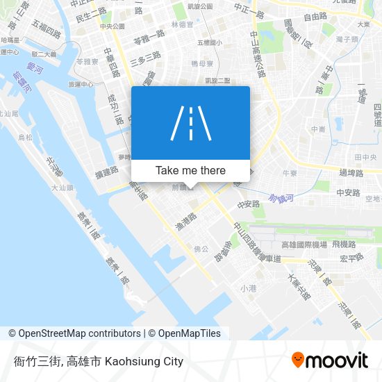 衙竹三街 map