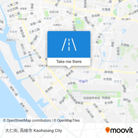 大仁街地圖