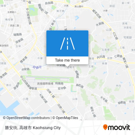 勝安街地圖