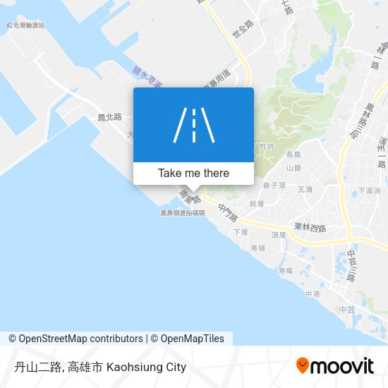 丹山二路地圖