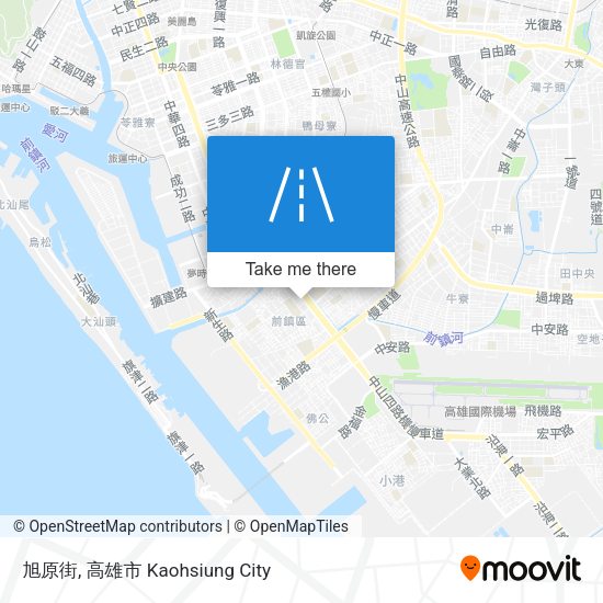 旭原街地圖