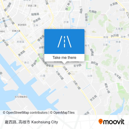 廠西路地圖