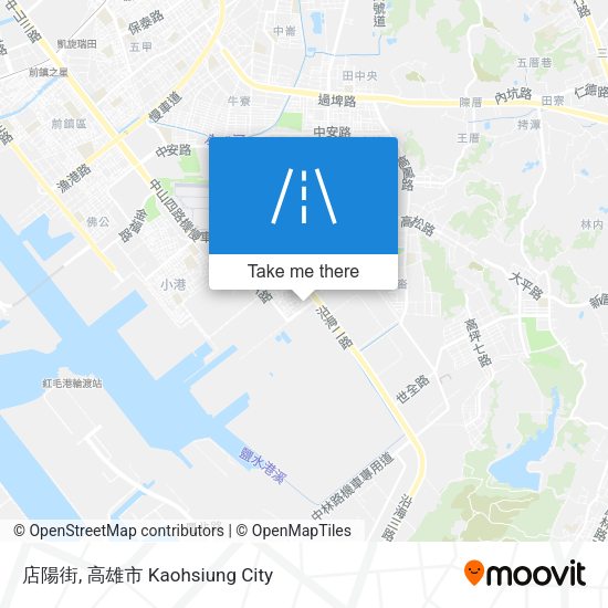 店陽街地圖