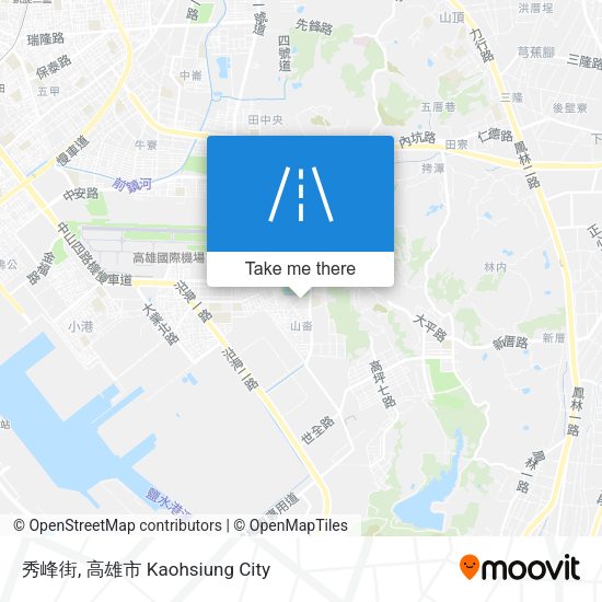 秀峰街 map