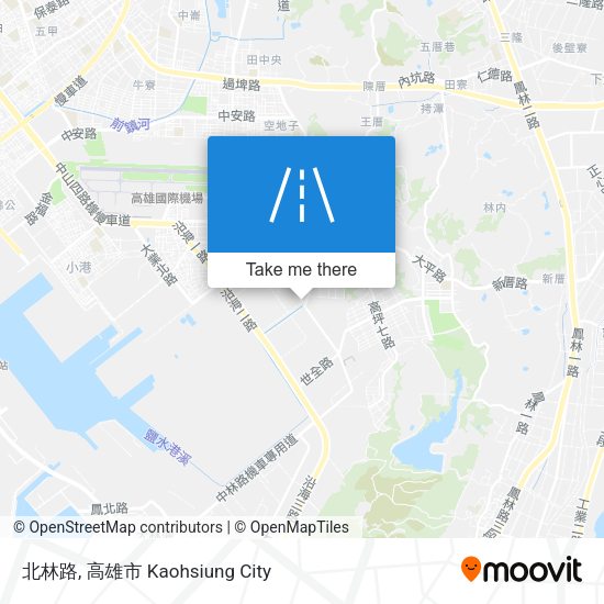 北林路地圖