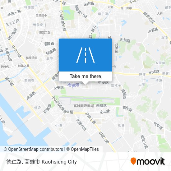 德仁路 map