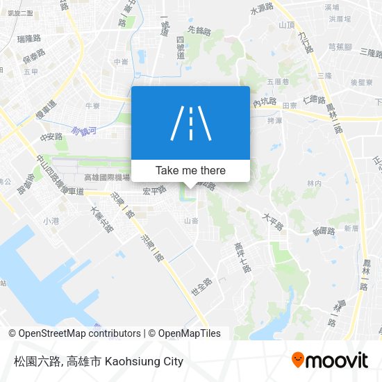 松園六路地圖
