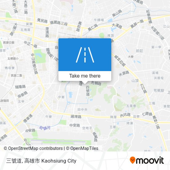 三號道地圖