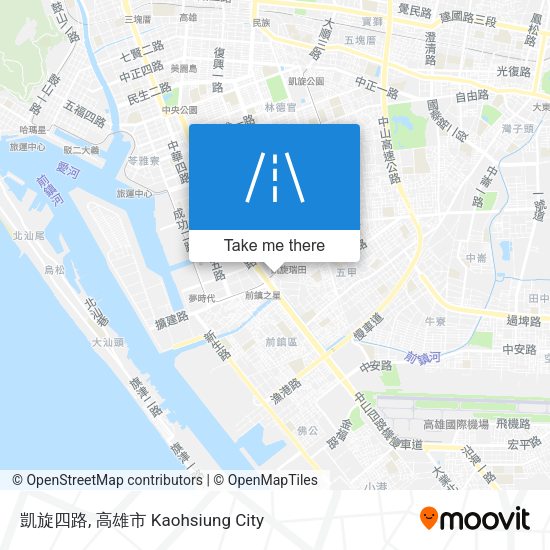 凱旋四路 map