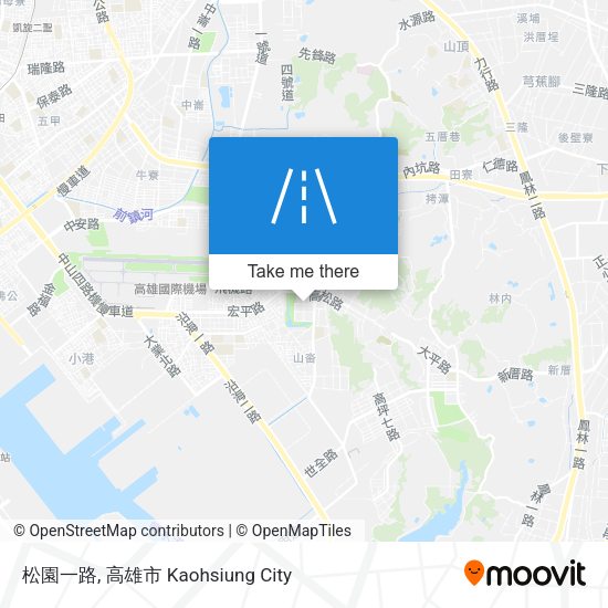 松園一路 map