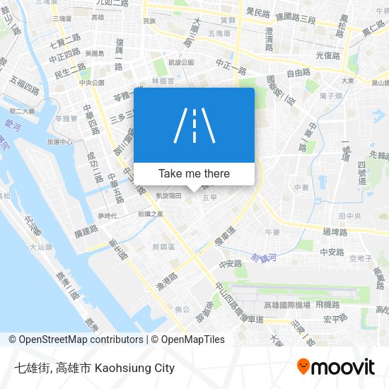 七雄街 map