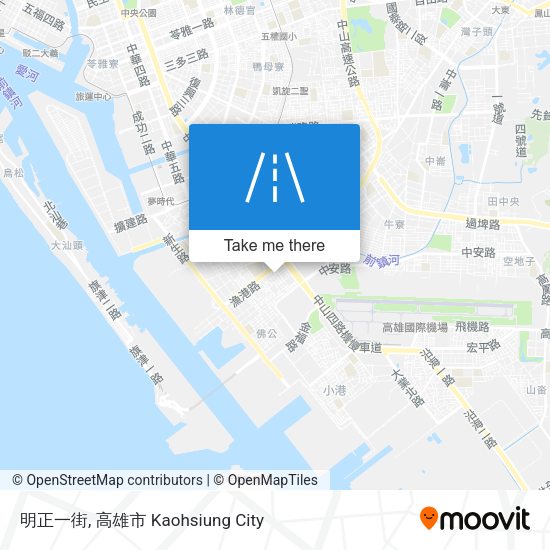 明正一街 map