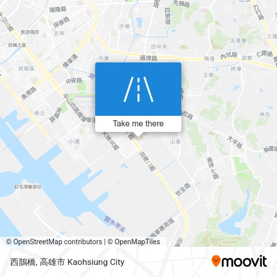 西鵲橋地圖