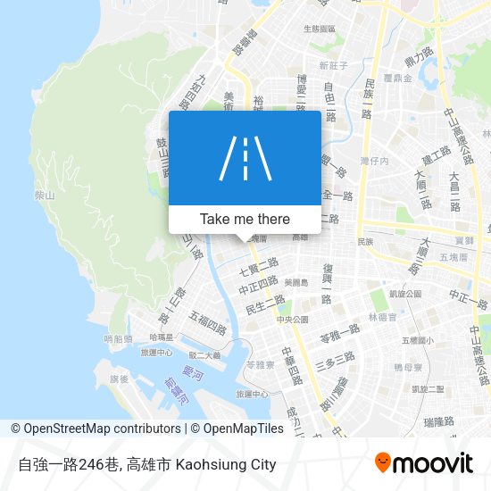 自強一路246巷地圖