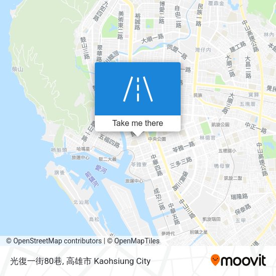 光復一街80巷 map