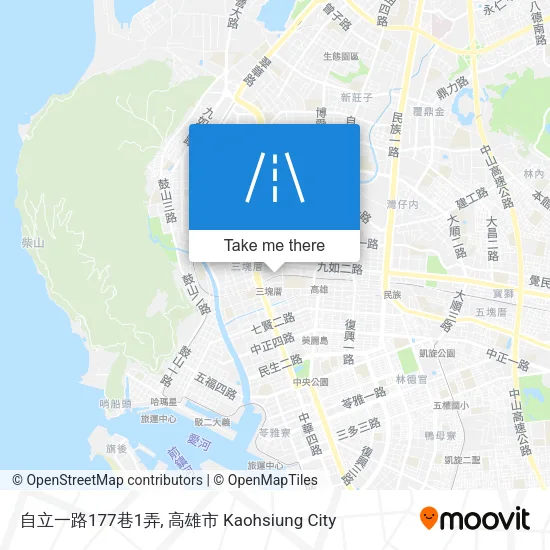 自立一路177巷1弄地圖