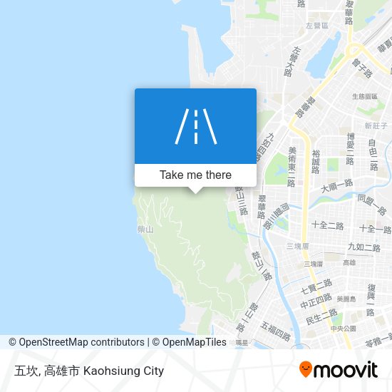 五坎 map
