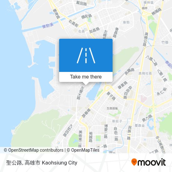 聖公路地圖