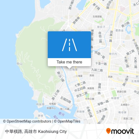 中華橫路 map