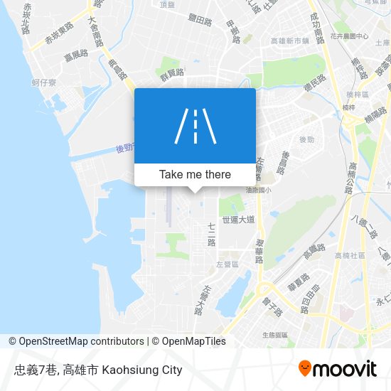 忠義7巷 map