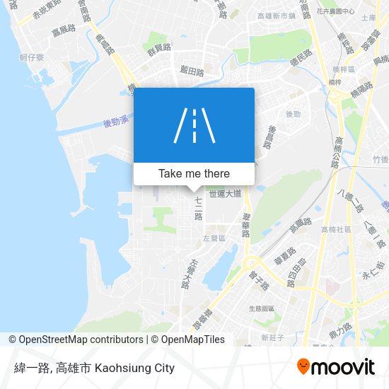 緯一路 map