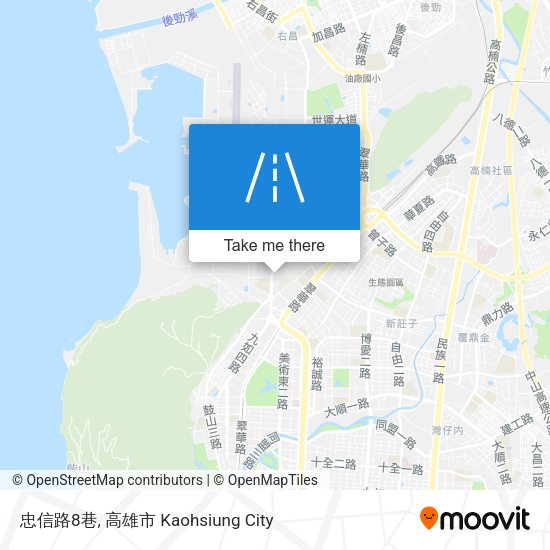 忠信路8巷 map