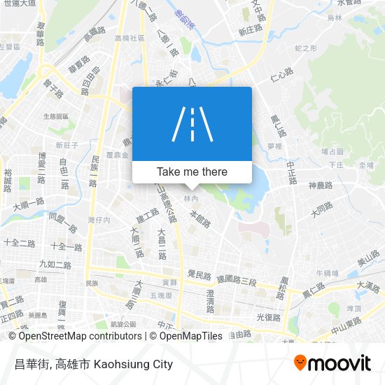 昌華街 map