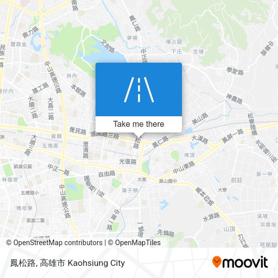 鳳松路地圖