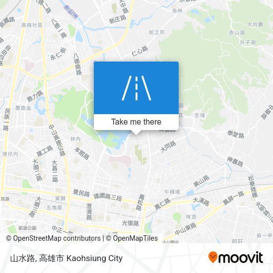 山水路地圖