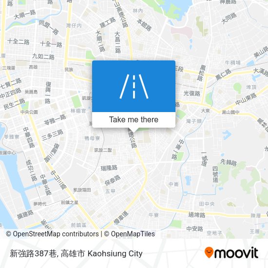 新強路387巷 map
