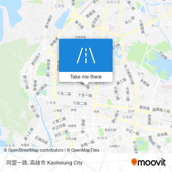 同盟一路 map