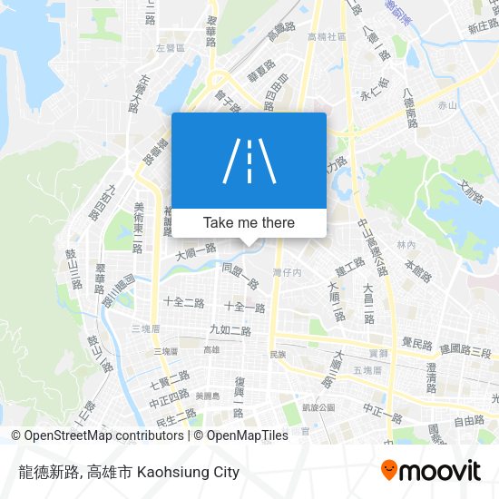 龍德新路地圖
