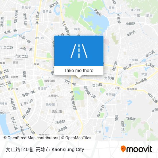文山路140巷地圖
