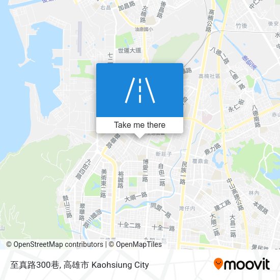 至真路300巷地圖