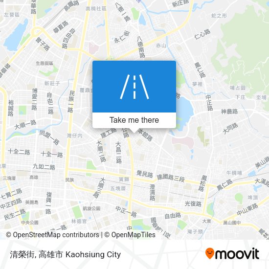 清榮街 map