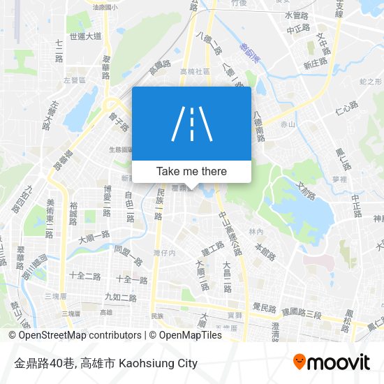 金鼎路40巷 map
