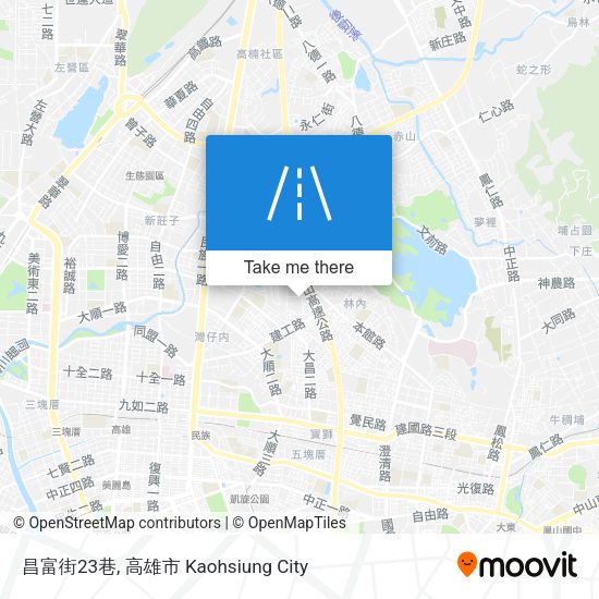 昌富街23巷 map