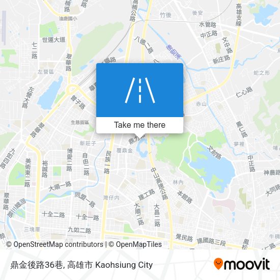 鼎金後路36巷 map
