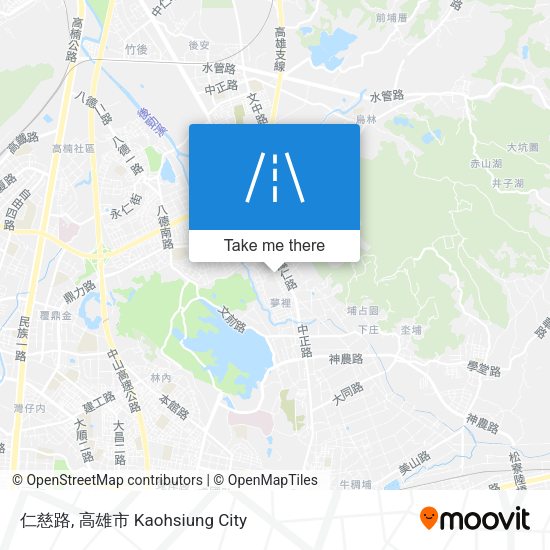 仁慈路地圖