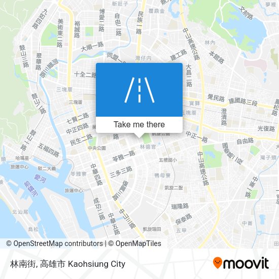 林南街 map