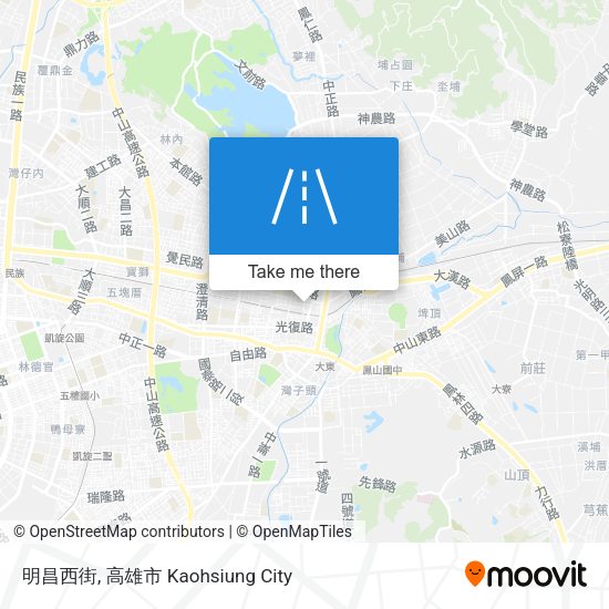 明昌西街 map