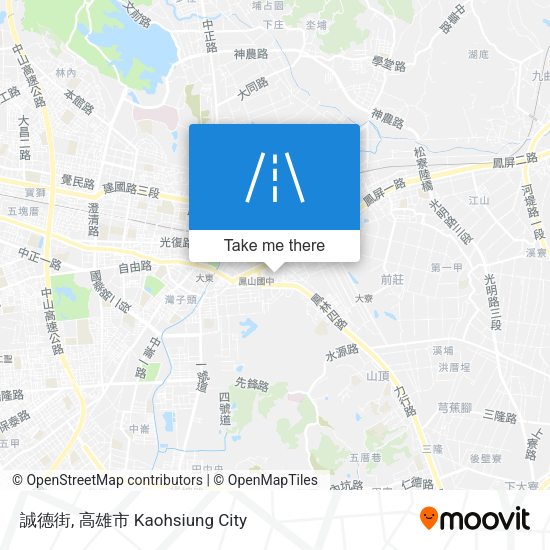 誠德街 map